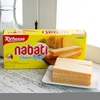 印尼休闲零食进口那巴提丽芝士奶酪味威化饼干nabati芝士145g*6盒