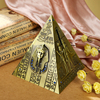 合金字塔存钱罐埃及胡夫储蓄罐，可存可取同学生，毕业生日旅游送礼物