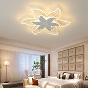 轻奢卧室灯现代简约温馨吸顶灯北欧创意时尚花型主卧房间灯具灯饰
