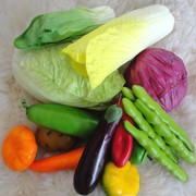 仿真假蔬菜家居装饰品摆件，仿真蔬菜水果套装，橱柜模型道具摄影果蔬