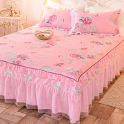 亏本一天韩式纯棉席梦思，床罩床套床裙1.81.5米