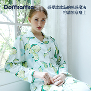 Domiamia凉感月子服24孕妇睡衣透气待产喂奶哺乳服产后家居服