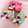 迪士尼草莓熊海盐芝士味夹心饼干盒装120g草莓柠檬儿童趣味零食品