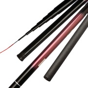 玻璃钢手竿短节鱼竿，3.6米4.5米5.4米6.3米7.2米钓鱼竿实心竿稍竿