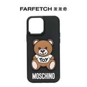 Moschino女士iPhone Pro Max 13 Teddy Bear 手机壳发发奇