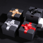 正方形盒超大号礼物包装盒子生日礼盒空盒子高级感伴手礼物盒