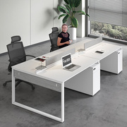 职员工位办公桌椅组合电脑桌，吸音时尚简约工作桌创意办公桌
