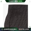 香港直邮FendiFENDI 黑色女士西装裤 FR6375-AJ0Z-F0GME