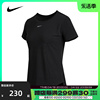 耐克夏季女子短袖T恤圆领黑色健身运动服体恤DD0619-010