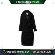 香港直邮潮奢 Msgm 女士 MSGM 单排扣长袖大衣 3341MDC10227602