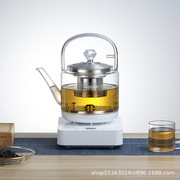 厂销泓雁208自动上水功夫茶烧水壶智能玻璃，电热茶炉台式一体保品