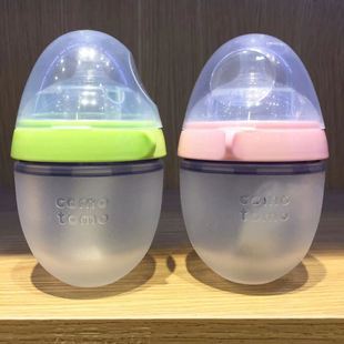 Comotomo可么多么进口婴儿防胀气全硅胶奶瓶150ml新生婴儿奶瓶