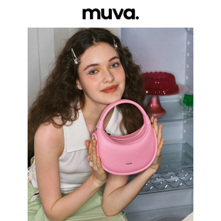 muva手提斜挎包女2024包包原创设计简约风格夏天包包4.16
