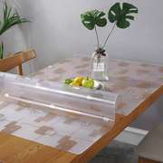软玻璃pvc桌布防水防油免洗塑料茶几，垫透明水晶板胶垫台布餐桌垫