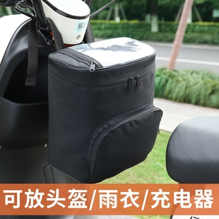 电动车头盔挂物包通用电瓶车袋防水前置物兜置物神器，篮收纳储物包