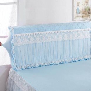 床头罩拆洗拆洗保护罩实木蕾丝，床头软包加厚1.8米床头靠背