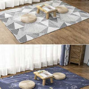 定制日式全棉榻榻米地垫可睡可坐茶几，垫子客厅卧室，床边地毯可机洗