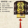 红色仿古灯笼中国风，装饰茶楼宫灯木艺餐厅灯具，火锅店中式阳台吊灯