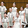 元旦儿童合唱服装演出服，男女童礼服，中小学生表演朗诵纱裙大合唱团