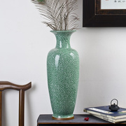 景德镇陶瓷大花瓶摆件客厅，落地仿古钧瓷，现代新中式家居装饰工艺品