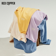redcopper2023秋男女童上衣，内搭白色打底衫，长袖t恤rgz422801