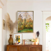 上品印画毕沙罗风景15幅欧式客厅沙发背景墙，装饰画墙壁画挂画