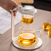 玻璃自动茶具茶杯套装家用懒人功夫泡茶神器茶水分离飘逸杯泡茶壶