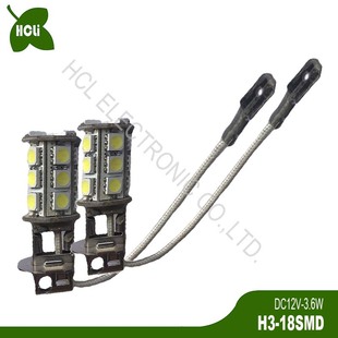 高品质 12V H1 H3 H4 H7 led汽车灯泡 前雾灯 雾灯led装饰 近光灯