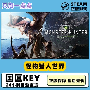 Steam正版国区key怪物猎人世界Monster Hunter World MHW 冰原dlc