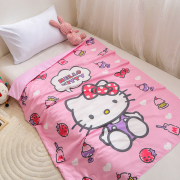 hellokitty夏季儿童空调被夏凉被婴儿幼儿园午睡薄被纯棉全