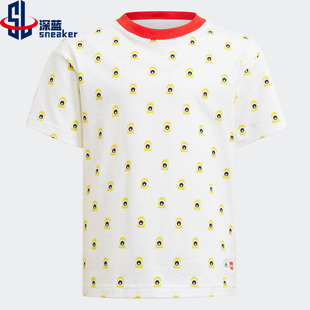 Adidas/阿迪达斯LK LEGO TEE 小童休闲训练运动短袖T恤GN6767