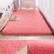 卧室地毯床边毯少女房间毛绒长条垫子家用主卧床前地垫全铺可定制
