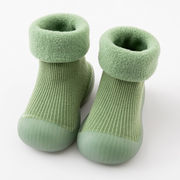袜子儿童婴儿防凉软底宝宝加厚加绒袜地板秋冬季.卡通学步袜防滑