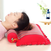颈椎枕头护颈枕糖果劲椎专用枕头成人，脊椎颈椎荞麦保健枕芯可拆