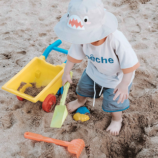 组合挖沙推车儿童宝宝铲子玩沙玩具套装沙滩海滩和%女孩男孩海边