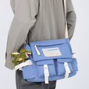男款装ipad平板收纳包大容量相机背包单肩斜跨肩包男士包包挎包男