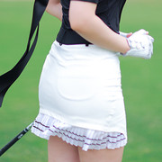 y高尔夫裙子golf球裤显瘦短裙，百褶裙高尔夫女装，时尚韩黑白(韩黑白)套装