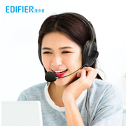 EDIFIER/漫步者 USB K810电脑耳机带麦头戴式网课学习耳机麦克风