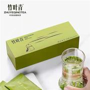 新茶2023 峨眉山竹叶青茶叶特级品味明前高山绿茶60g雀舌小袋装茶