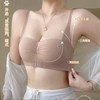 内衣女小胸聚拢显大前扣提拉收副乳防下垂按摩手掌，杯调整型文胸罩(文胸罩)