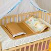 儿童床凉席夏季宝宝婴儿床席子幼儿园专用加厚双面冰丝席藤席