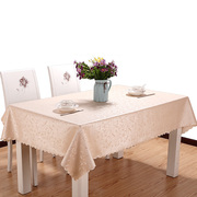 欧式桌布布艺防水防油防烫免洗ins风餐桌垫正长方形茶几台布家用