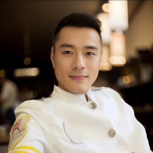 中国烹饪大师将帅服短袖餐饮，协会比赛酒店餐饮厨师长后厨工服评委
