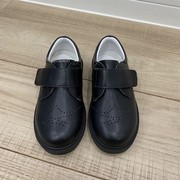 斯乃纳童鞋2020春季男童真皮黑色皮鞋，演出鞋sx2011632