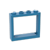 砖友MOC 60594 小颗粒益智拼插积木散件兼容乐高零配件1x4x3窗框