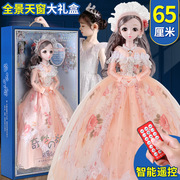 大号芭比智能洋娃娃礼盒套装60厘米女孩仿真公主儿童生日玩具