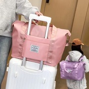 出差旅行包女短途行李包手提大容量收纳袋轻便旅游收纳袋旅行包袋