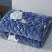 冬季法兰绒床单单件毛毯床垫加厚单人，绒毯子双人，珊瑚绒法莱绒床毯
