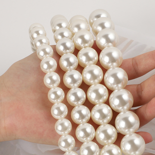 加长款珍珠100cm110cm斜跨单肩大小珍珠定制女包包带子配件