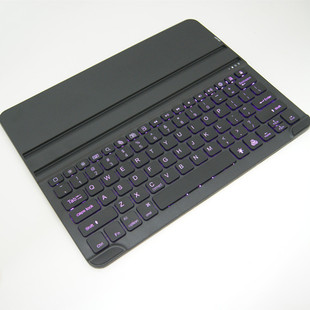 ipad平板电脑手机通用七彩背光蓝牙键盘无线便携安卓苹果小巧超薄